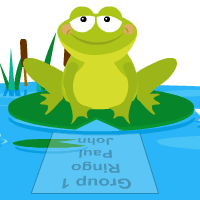Random Animated Frog Group Generator