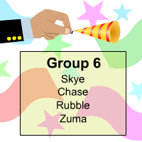 Random Animated Group Party popper Name Generator