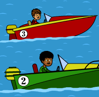 Speedboat Race!