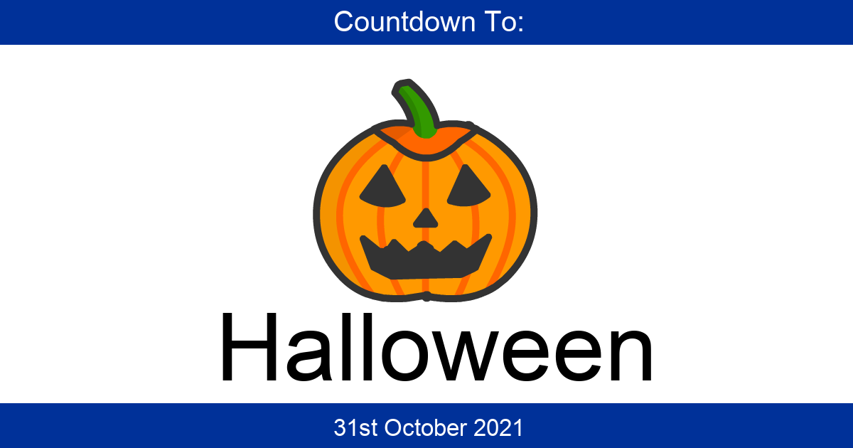 pic Spirit Halloween 2021 Countdown countdown to halloween days until