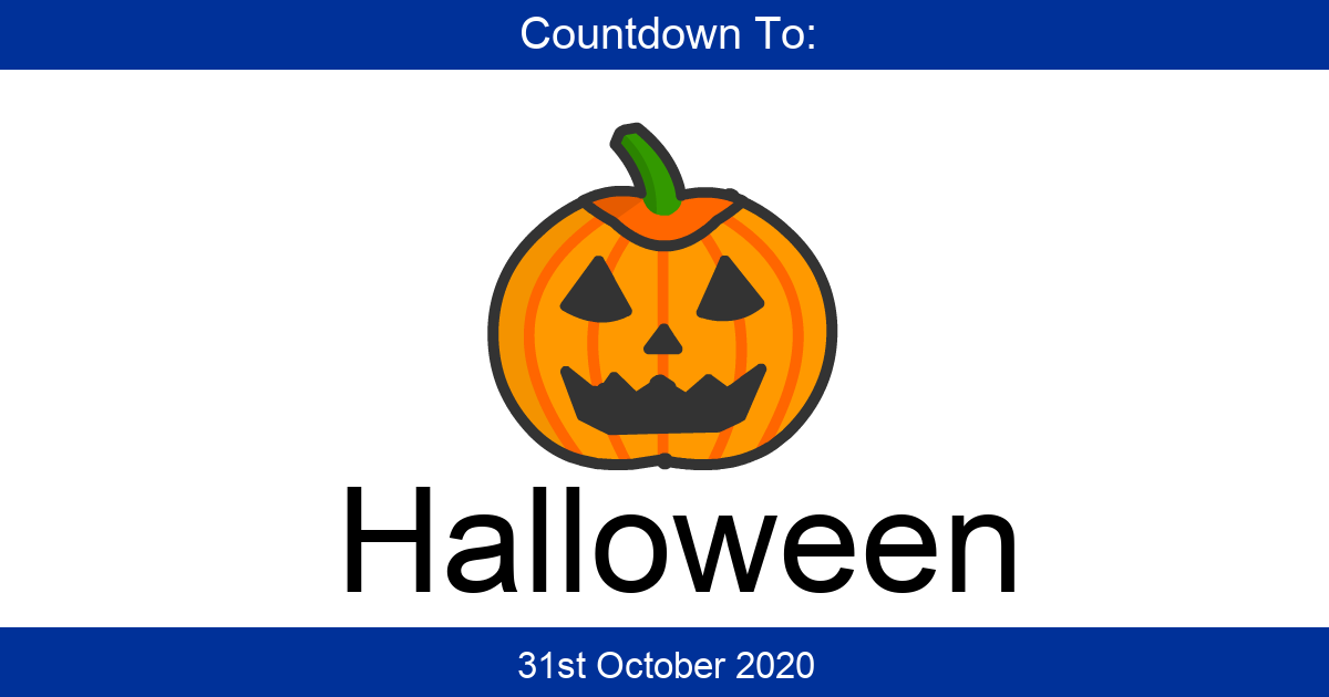 Halloween Countdown!
