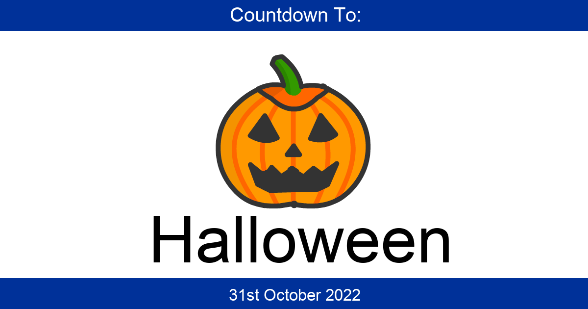 Halloween Countdown Sign 2022 Countdown To Halloween Days Until Halloween