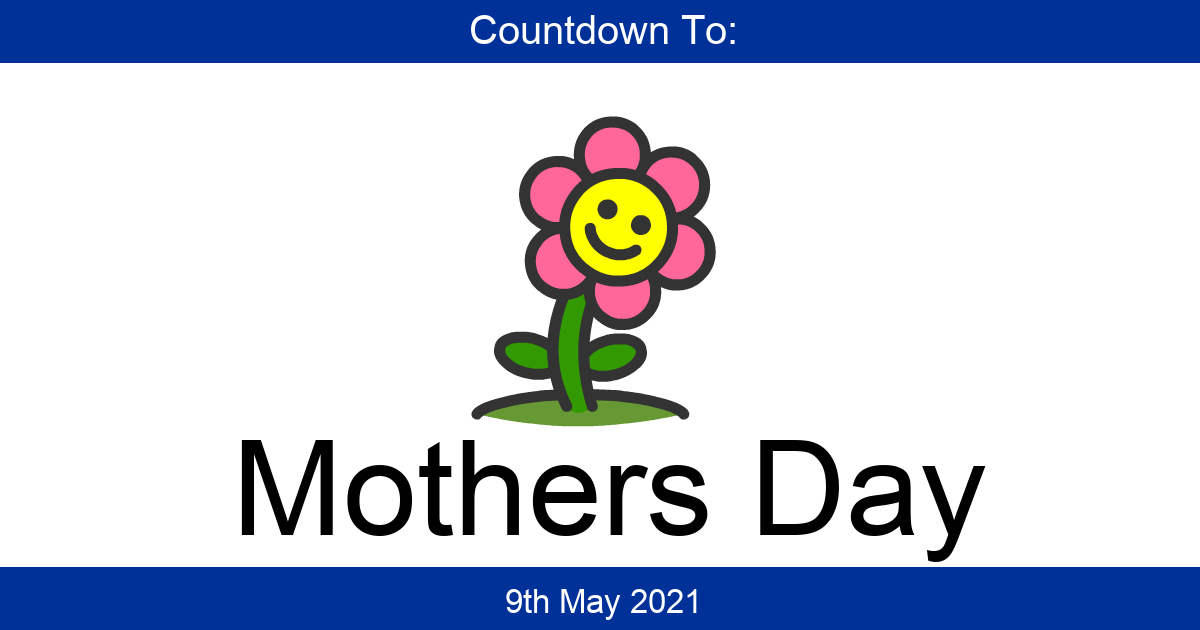 Mothers Day Calendar 2021 2022