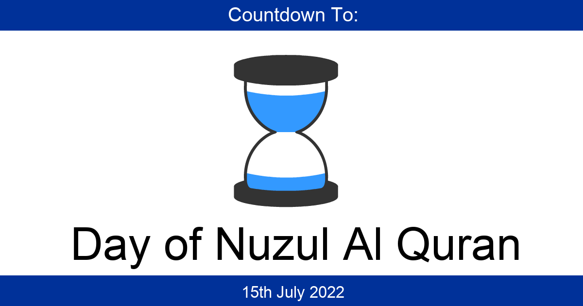 Quran nuzul 2022 al King, Queen