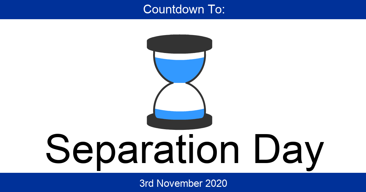 Countdown To Separation Day Days Until Separation Day