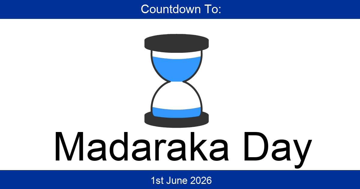 Countdown To Madaraka Day | Days Until Madaraka Day