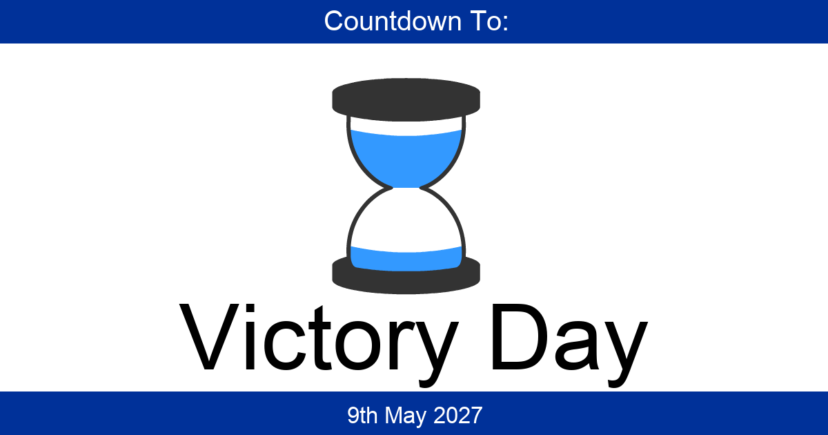 Countdown To Victory Day | Days Until Victory Day